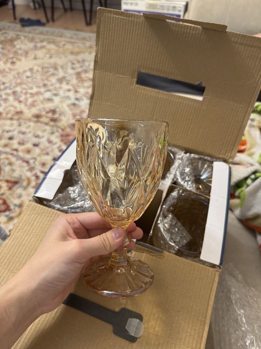 Набор бокалов новый