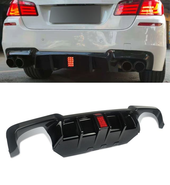 Difuzor ornament evacuare bara spate   BMW F10 F11 stop frana  tip F1