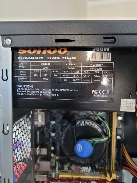 i5-4570 4/256ssd+500гб‼️ gts 450