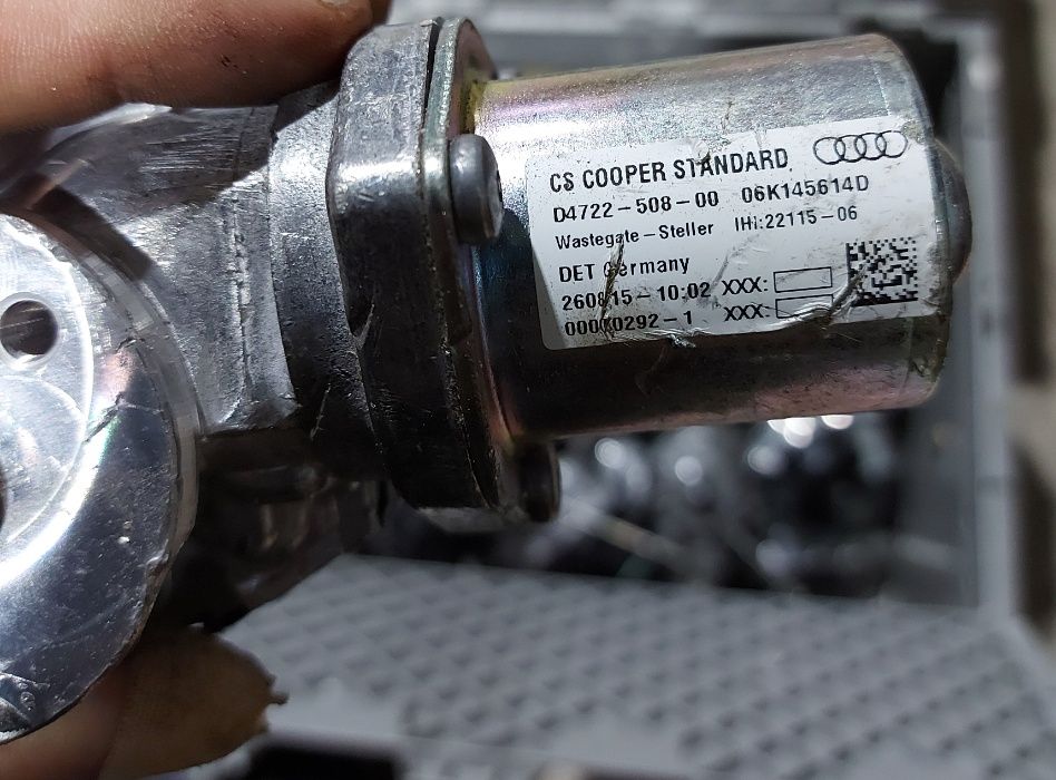 Actuator electric turbosuflanta Audi