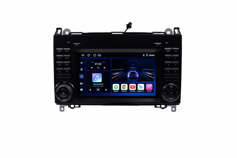 Navigatie Android 15 Mercedes Vito Viano Sprinter / VW Crafter Carplay