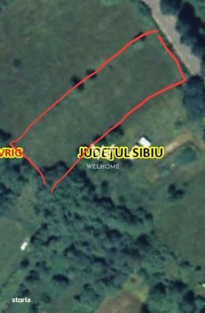 Teren intravilan 2100 mp - Valea Avligului - Sibiu