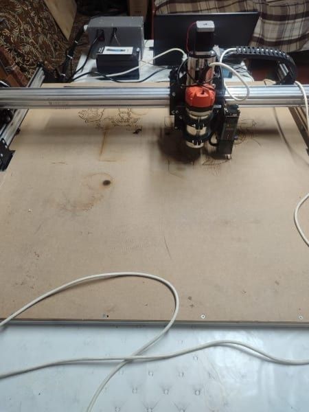 Фрезерно лазерный станок 2 в 1