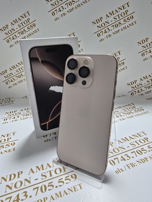 NDP Amanet Buzoieni 16 Margeanului Iphone 16 Pro ( 48334)