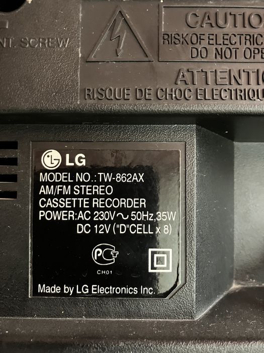 Музыкальный центр LG