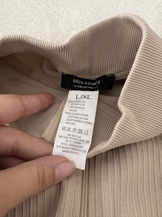 Елегантен дамски комплект - бежов/taupe