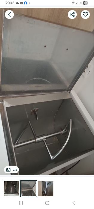 Тестомес 25 кг б/у