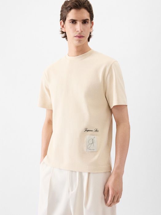 Мъжка тениска JACQUEMUS The Montaigne T shirt размер XL