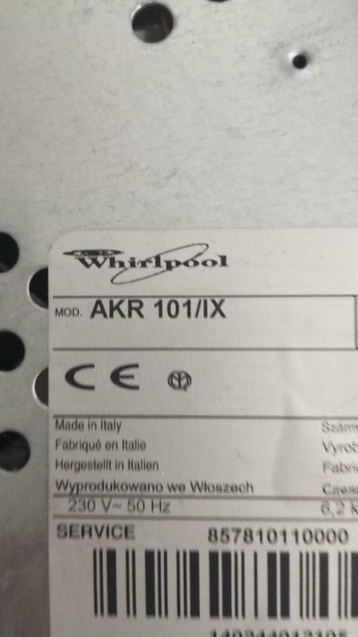 Варочная панель Whirlpool AKR 101/IX