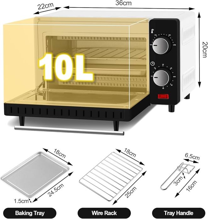 Мини електрическа фурна WOLTU