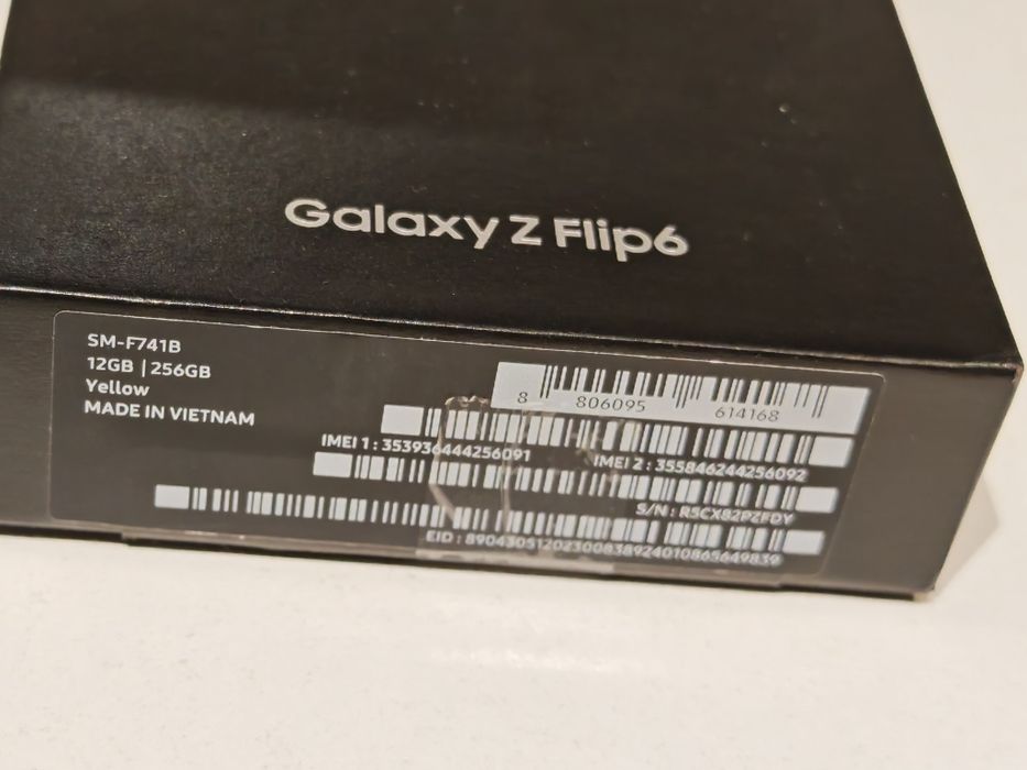Samsung Z Flip 6 Yellow - 0 cicluri