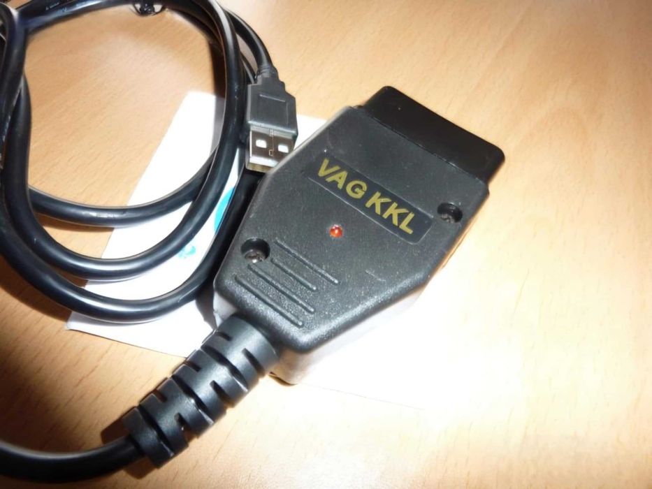 Vag-com Kkl USB интерфейс за Volkswagen, Audi, Skoda, Seat - Vag 409.1