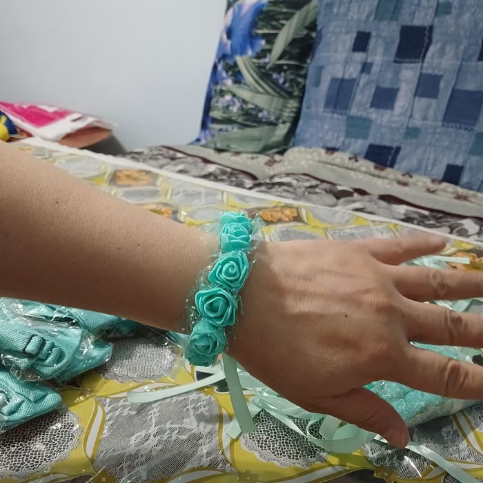 Праздничные Цветочные Браслеты