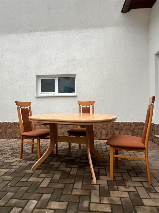 Set de masa din lemn