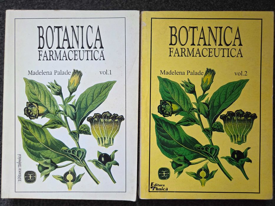 BOTANICA FARMACEUTICA - Madelena Palade (2 volume)