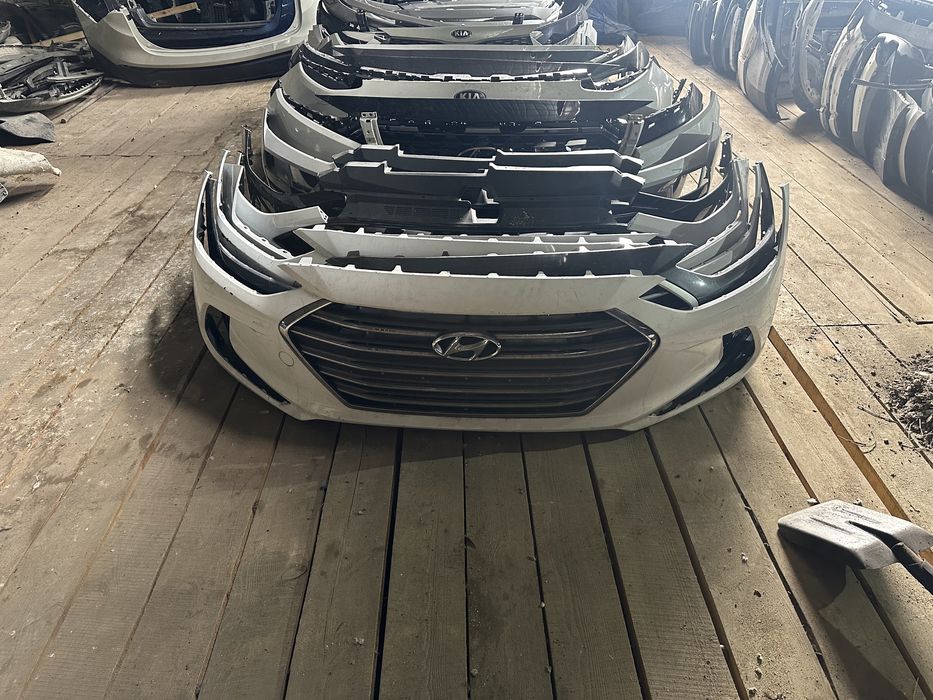 Hyundai Elantra Ad рестайлинг кузов переднй бампер