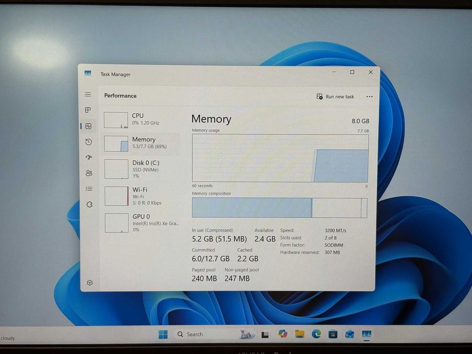 Hope Amanet P10/Laptop ASUS Vivobook 14 i7 1165G7 8GB RAM 512 SSD