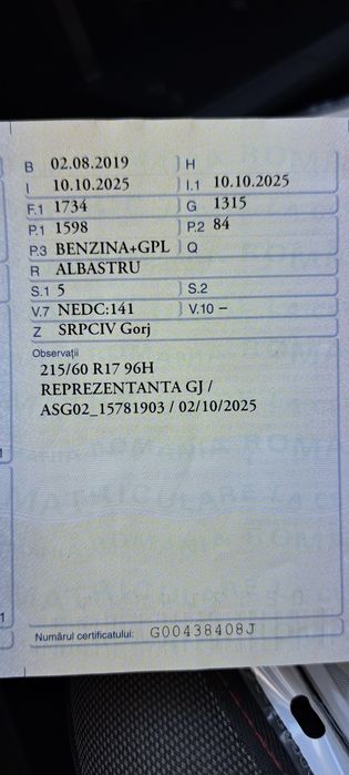 AVARIAT..Dacia Duster 1.6+Benzina+Gpl