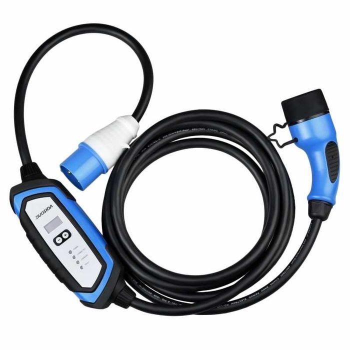 Мобилна зарядна станция Duosida | Тип 2 | 7,4 kW 32 А | 5 метра