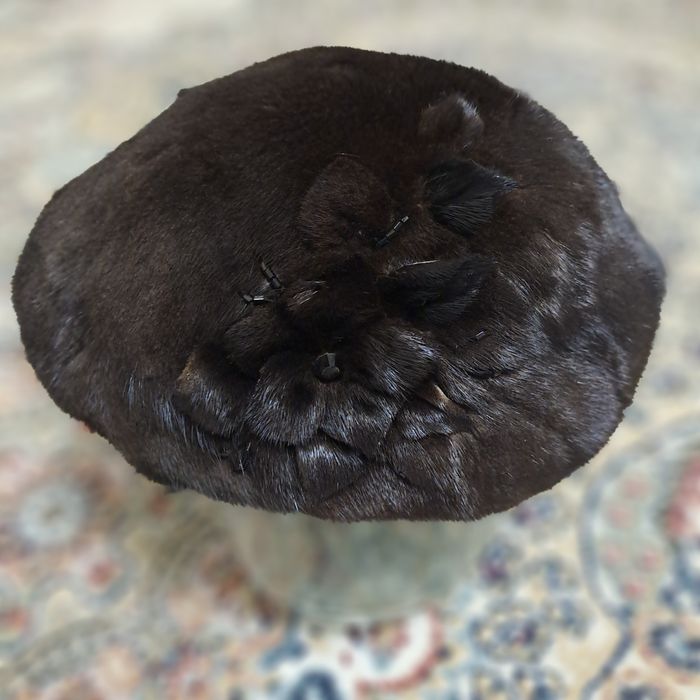 Шапка норка зимняя