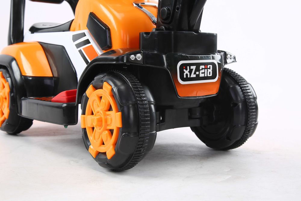 Mini excavator electric Kinderauto BJXZ219 incarcator electric Yellow