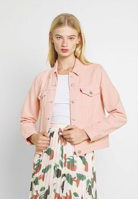 Jacheta de blugi Levi's, masura M, roz somon deschis