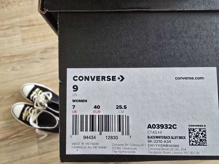 Converse високи кецове