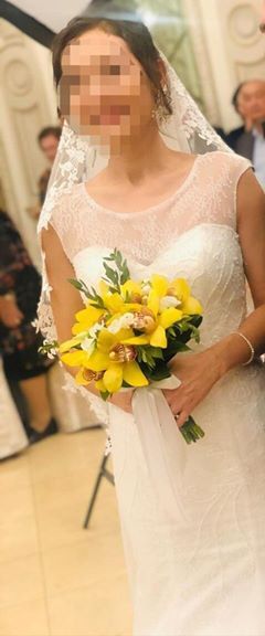 Свадебное платье рыбка