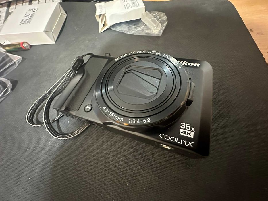 nikon coolpix a1000 culoare negru fata spate lateral deosebit frumos