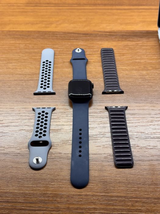 Apple Watch 7 | 41m | 3 оригинальных ремешка в подарок