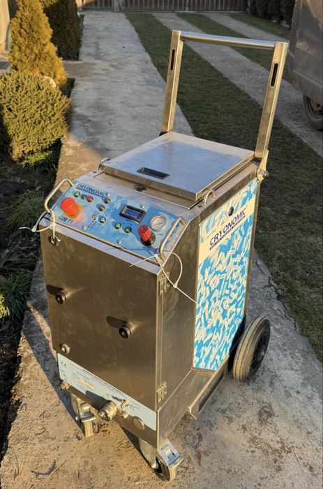 Aparat profesional de sablat cu gheata carbonica si nisip