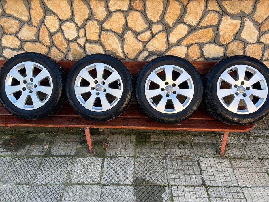Djanti s gumi 16 5x112 Audi Originalni Джанти с гуми 16 5х112 Ауди Ори