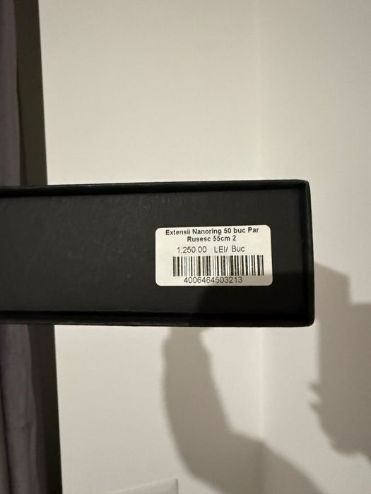 2 seturi de 50 bucăți extensii nanoring !!! Neutilizate
