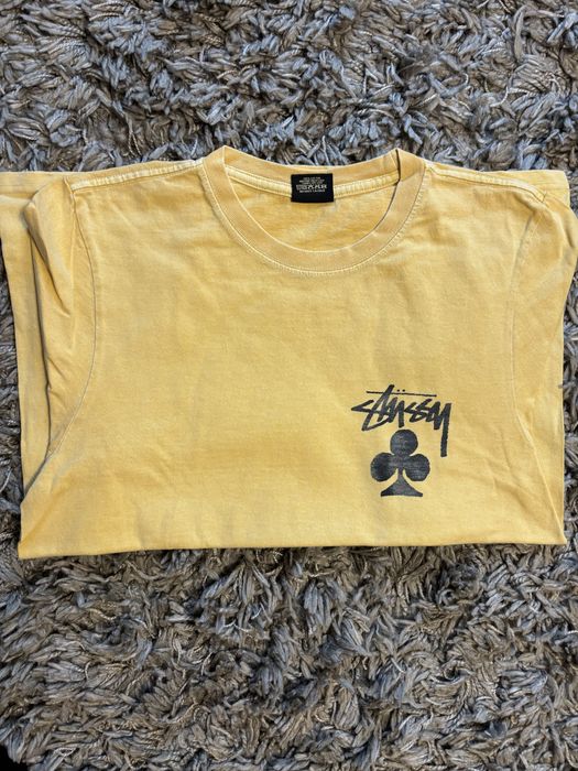 Tricou Stussy galben