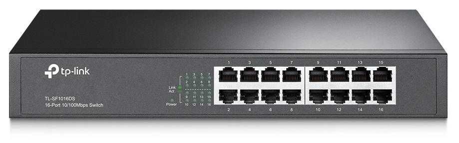 Коммутатор TP-Link TL-SF1016DS