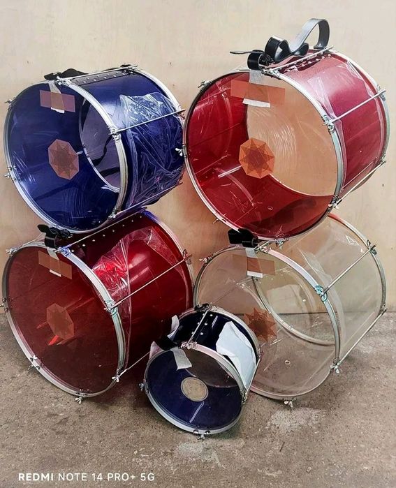 Плексигласови тъпани, 12, 14, 16, 18, 20, 22, 24, 26, 28, 30, 32 инча