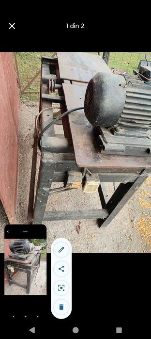 Abric cu circular , motor 3kw