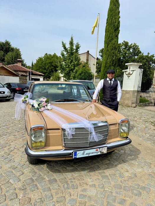 Ретро автомобил, кола под наем Mercedes Benz