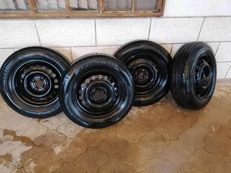 Летни гуми с джанти 14 цола опел