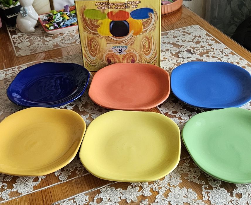 Новые польские талелки. Посуда.