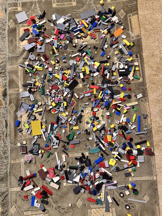 Пакет лего деталей россыпью