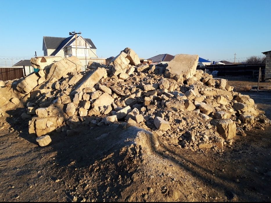 Строй отход с ракушаблока.