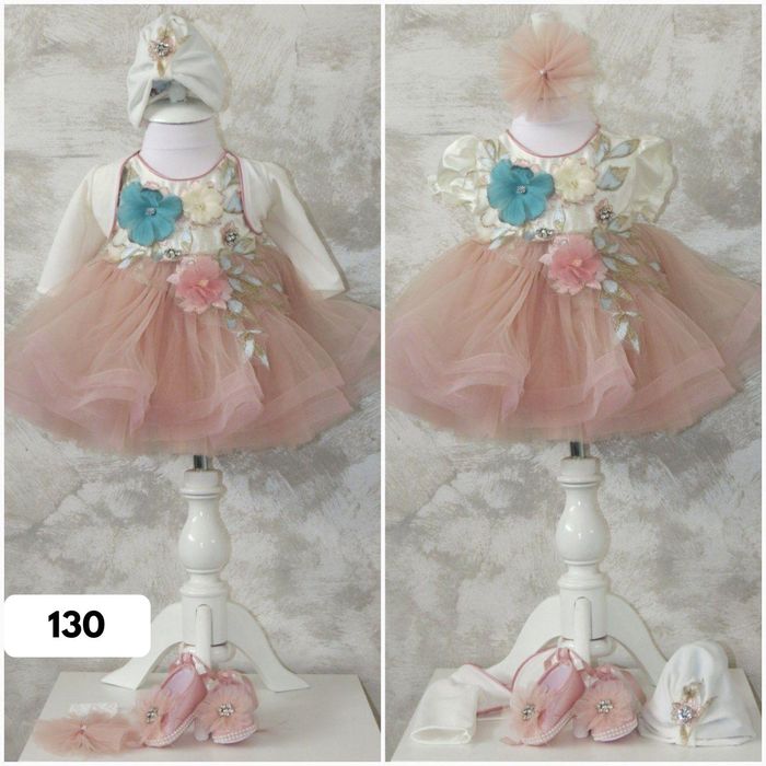 Rochiță elegant 0_3 luni