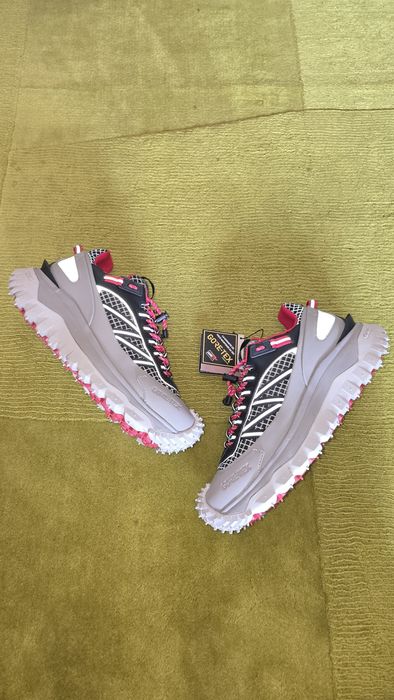 Adidasi Moncler trailgrip gtx 43 gri/rosu/negru