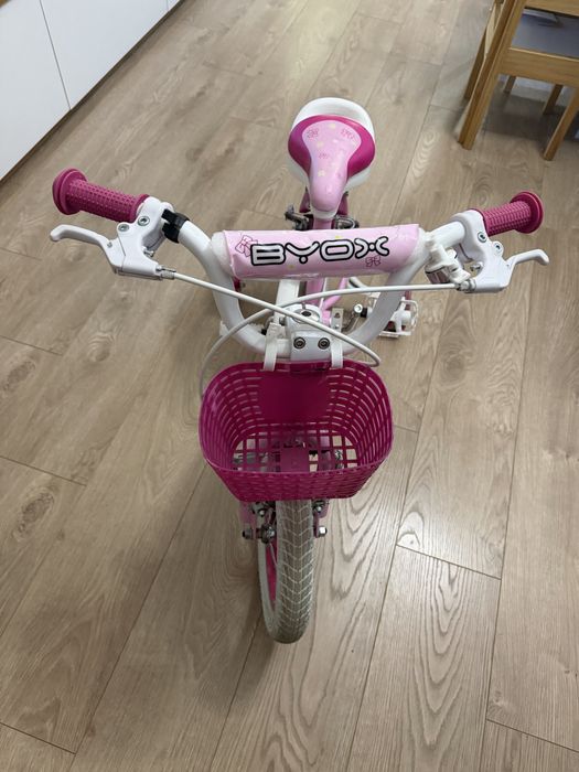 Byox детско колело 12” puppy pink
