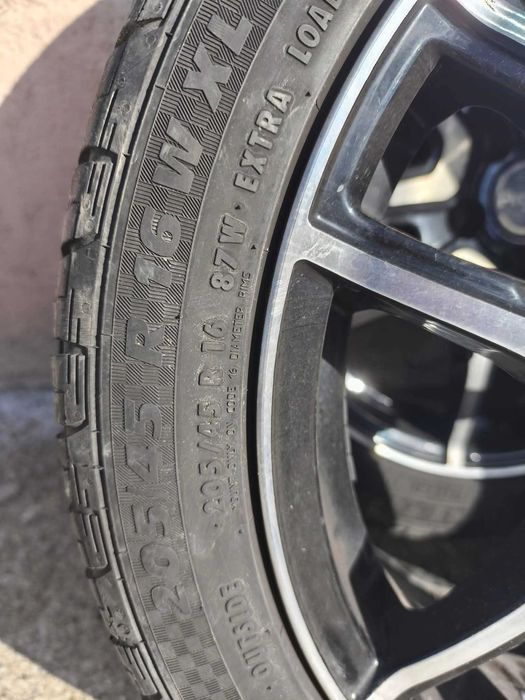 De vanzare  Janta cu cauciug de vara 4-buc 1500Ron 5×100