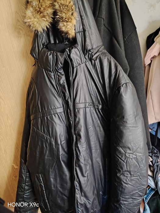 Мужская тёплая зимняя куртка 3xl