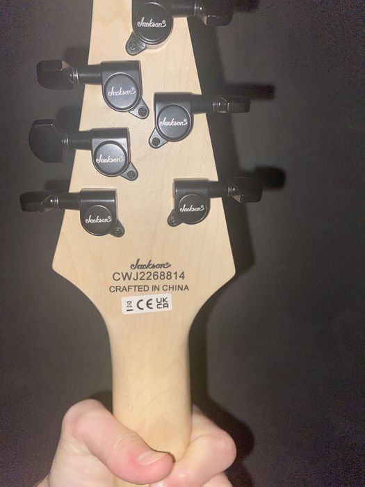 Электрогитара Jackson monarh js22 les poul white