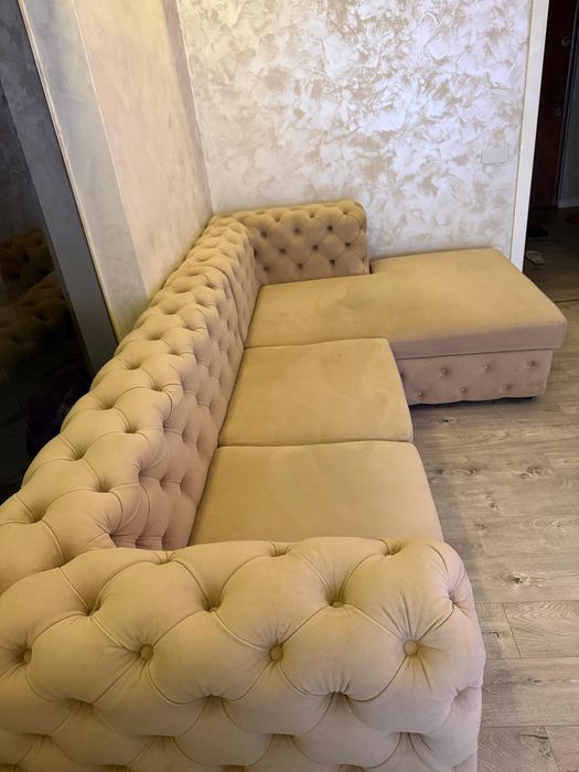 Canapea/Coltar Extensibila Chesterfield