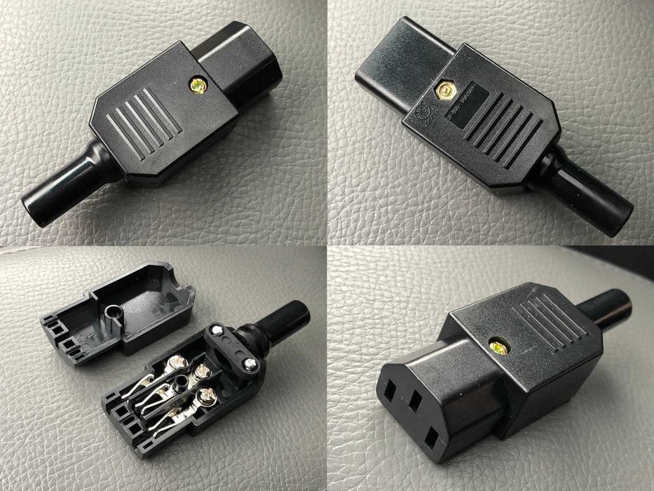 Шнур (кабель) для блока питания асика (asic) с сечением 3*1,5мм